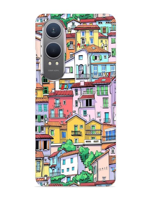 Europe Old Town Snap Case for Oneplus Nord Ce 4 Lite (5G)