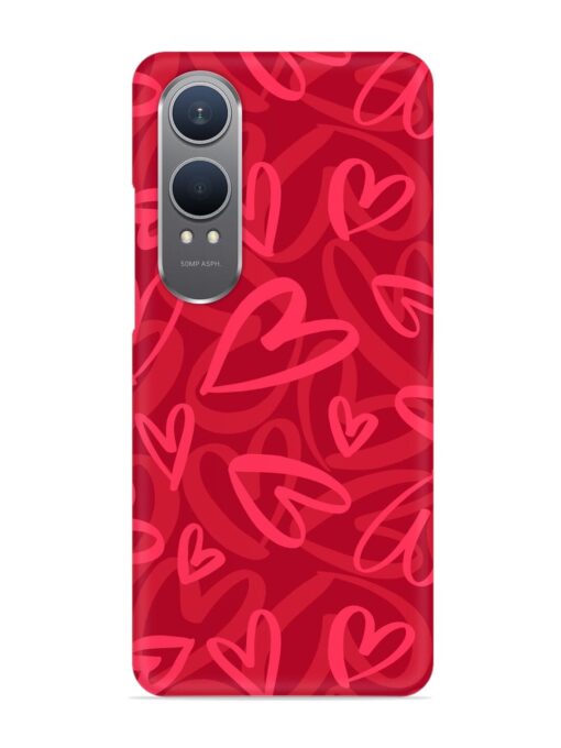 Seamless Romantic Pattern Snap Case for Oneplus Nord Ce 4 Lite (5G)