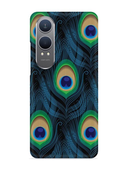 Seamless Pattern Peacock Snap Case for Oneplus Nord Ce 4 Lite (5G)