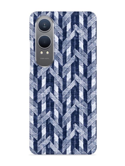 Abstract Herringbone Motif Snap Case for Oneplus Nord Ce 4 Lite (5G) Zapvi