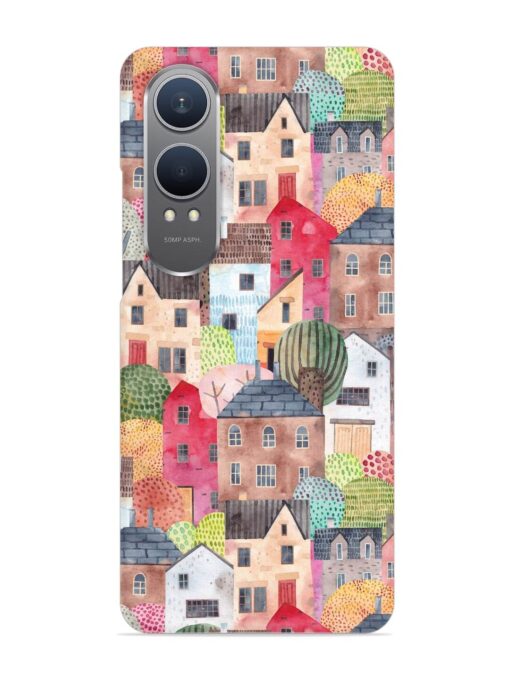 Abstract Seamless Pattern Snap Case for Oneplus Nord Ce 4 Lite (5G)