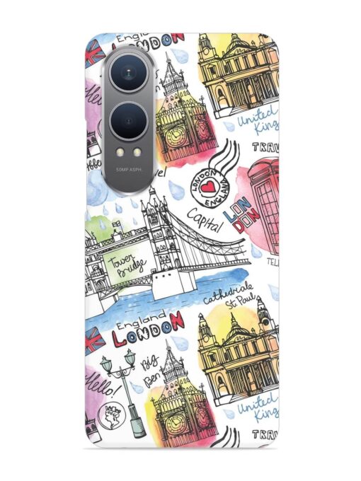 Vector London Landmark Snap Case for Oneplus Nord Ce 4 Lite (5G)