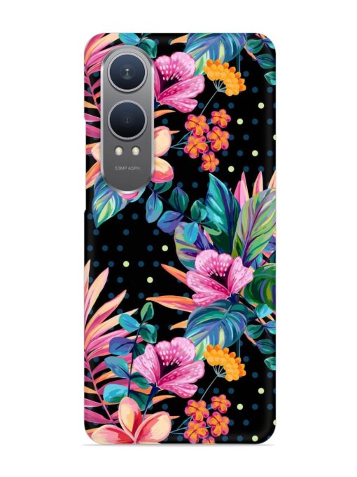 Seamless Floral Pattern Snap Case for Oneplus Nord Ce 4 Lite (5G)