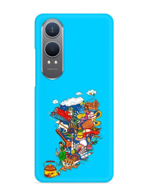 Vector Design Indian Snap Case for Oneplus Nord Ce 4 Lite (5G)