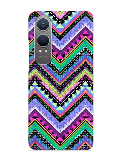 Tribal Aztec Print Snap Case for Oneplus Nord Ce 4 Lite (5G)