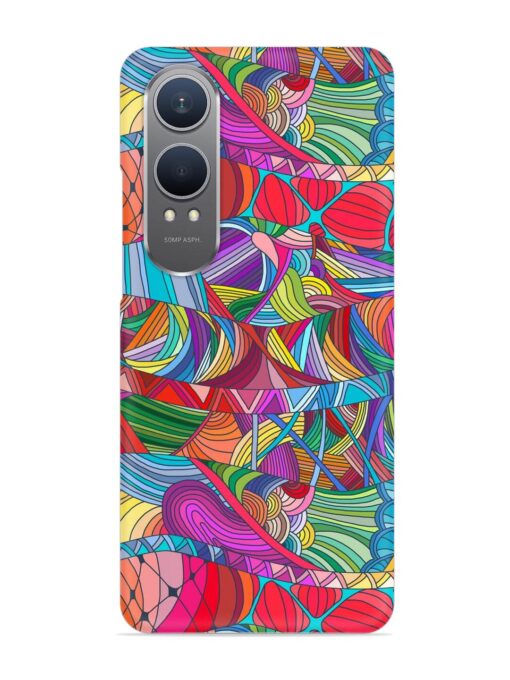 Seamless Patterns Hand Drawn Snap Case for Oneplus Nord Ce 4 Lite (5G)