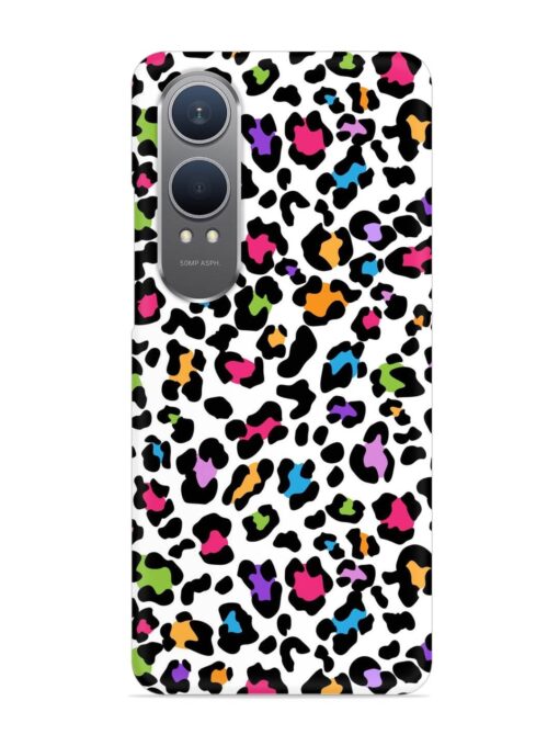 Seamless Leopard Pattern Snap Case for Oneplus Nord Ce 4 Lite (5G)