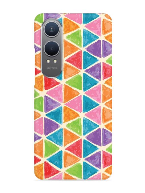 Seamless Colorful Isometric Snap Case for Oneplus Nord Ce 4 Lite (5G)