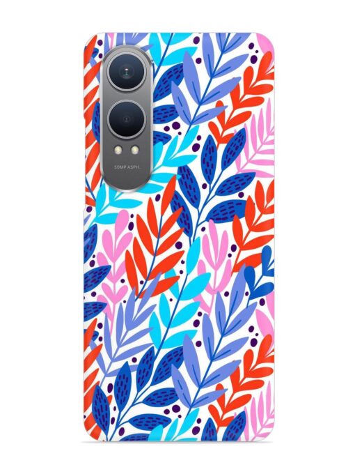 Bright Floral Tropical Snap Case for Oneplus Nord Ce 4 Lite (5G)