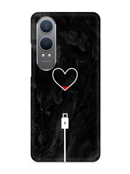 Heart Charging Vector Snap Case for Oneplus Nord Ce 4 Lite (5G)