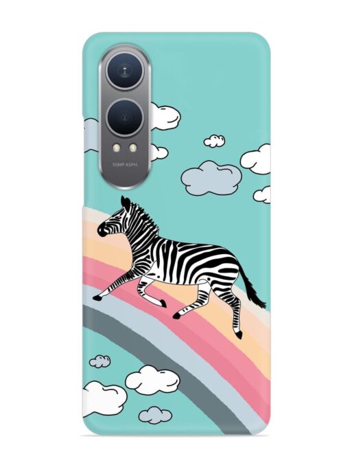 Running Zebra Snap Case for Oneplus Nord Ce 4 Lite (5G)