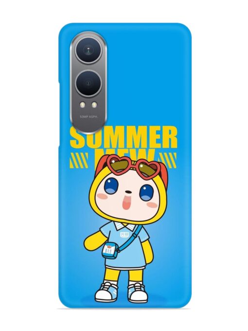 Summer Mew Cartoon Snap Case for Oneplus Nord Ce 4 Lite (5G)