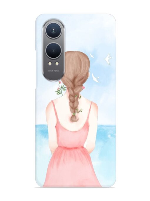 Watercolor Girl Vector Snap Case for Oneplus Nord Ce 4 Lite (5G)