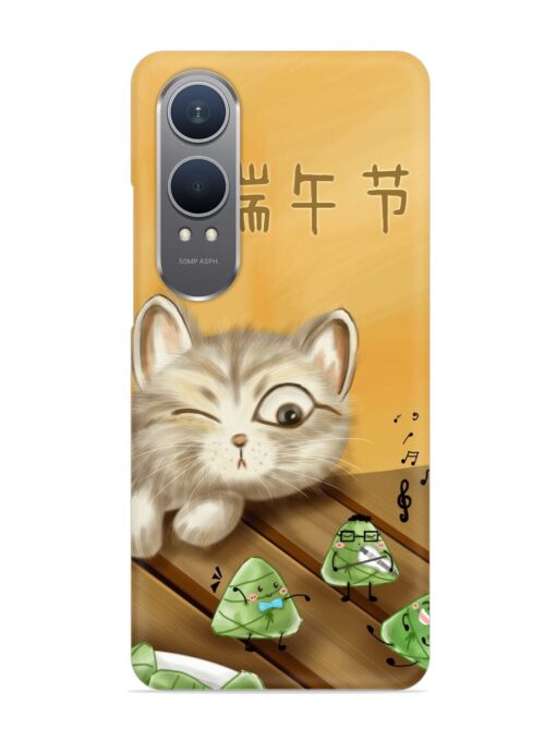 Cat Scorpion Dancing Snap Case for Oneplus Nord Ce 4 Lite (5G)