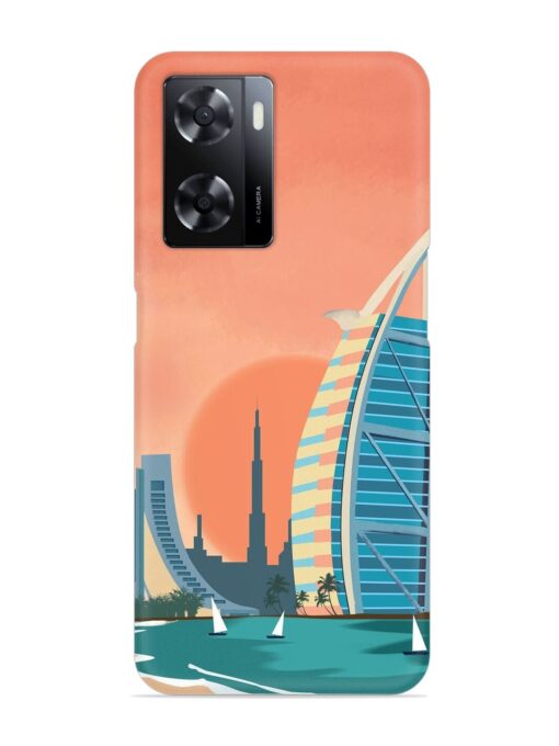 Dubai Architectural Scenery Snap Case for Oppo A57 (5G)