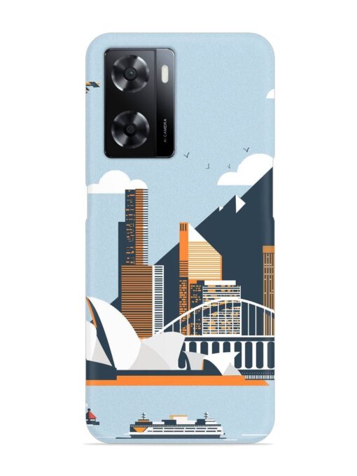 Sydney Opera Landscape Snap Case for Oppo A57 (5G) Zapvi