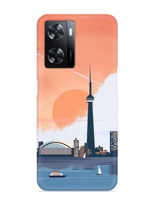 Toronto Canada Snap Case for Oppo A57 (5G)