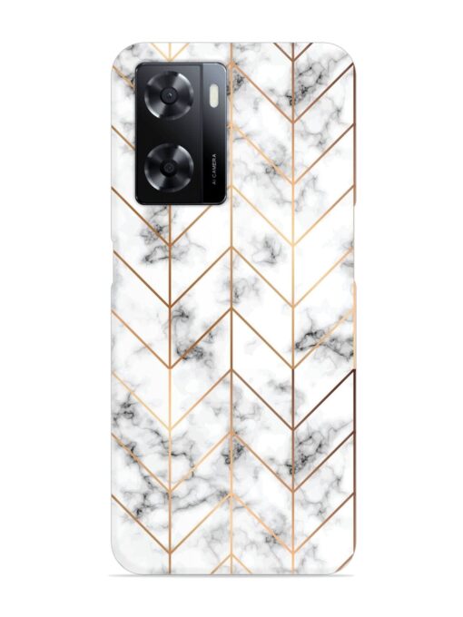 Vector Marble Texture Snap Case for Oppo A57 (5G) Zapvi