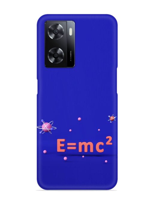 Formula Relativity Equation Snap Case for Oppo A57 (5G)