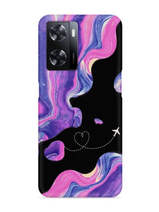 Glitter Art Snap Case for Oppo A57 (5G) Zapvi