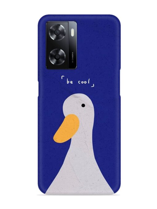 Be Cool Duck Snap Case for Oppo A57 (5G) Zapvi