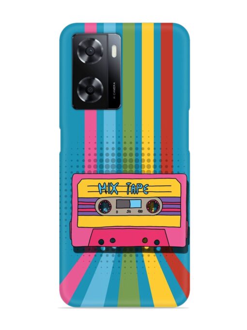 Mix Tape Vactor Snap Case for Oppo A57 (5G)