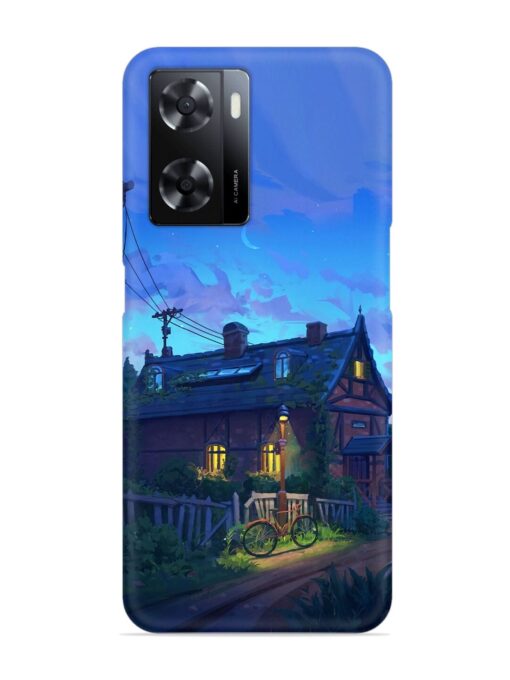 Beautiful Village House Snap Case for Oppo A57 (5G)