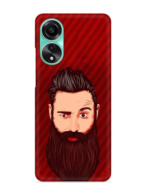 Beardo Man Snap Case for Oppo A78 (4G)