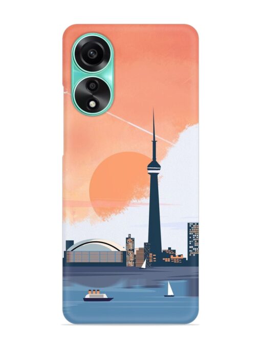 Toronto Canada Snap Case for Oppo A78 (4G)