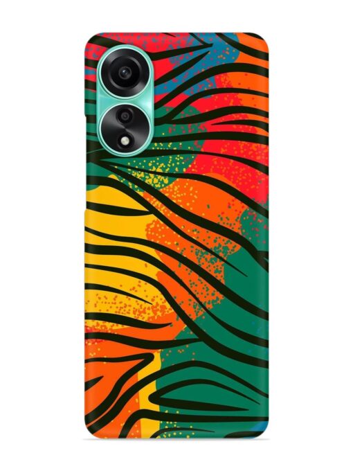 Bright Colorful Snap Case for Oppo A78 (4G)