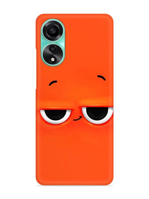 Smiley Face Snap Case for Oppo A78 (4G)