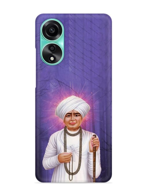 Jalaram Bapa Virpur Snap Case for Oppo A78 (4G) Zapvi