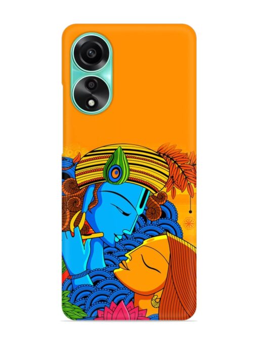 Illustration Hindu Goddess Snap Case for Oppo A78 (4G)