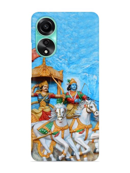 Hyderabad India March 19 Wall Art Snap Case for Oppo A78 (4G)