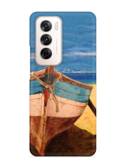 Canvas Painting Snap Case for Oppo Reno 12 (5G)