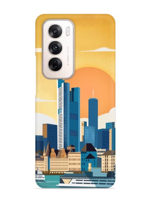 Germany Frankfurt Snap Case for Oppo Reno 12 (5G)