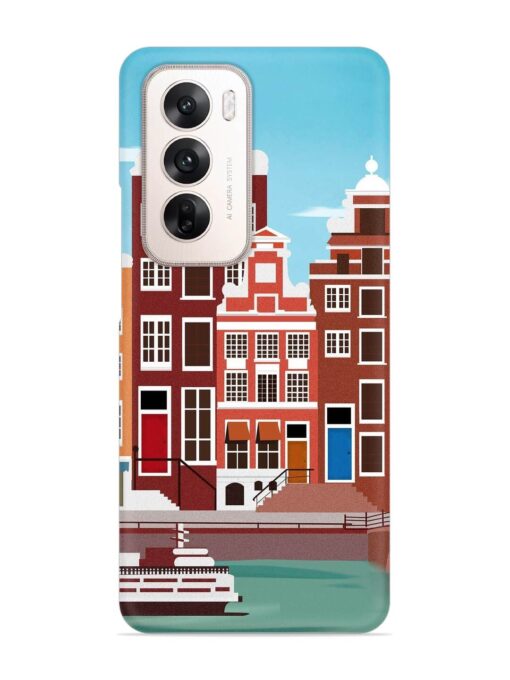 Scenery Architecture Amsterdam Landscape Snap Case for Oppo Reno 12 (5G)