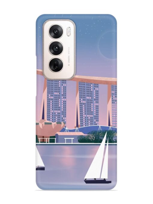 Singapore Scenery Architecture Snap Case for Oppo Reno 12 (5G)