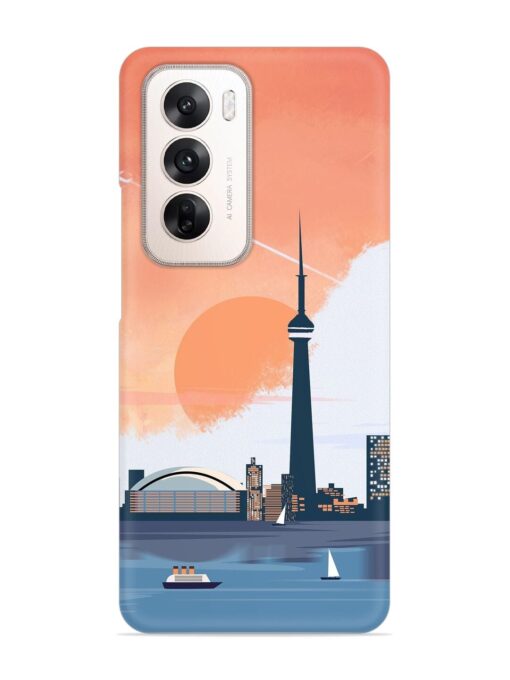 Toronto Canada Snap Case for Oppo Reno 12 (5G)