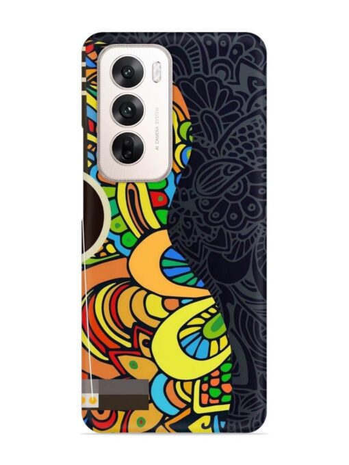 Guitar Vector Art Snap Case for Oppo Reno 12 (5G)