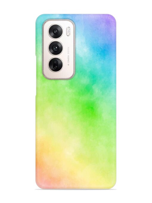 Watercolor Mixture Snap Case for Oppo Reno 12 (5G) Zapvi