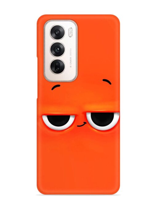 Smiley Face Snap Case for Oppo Reno 12 (5G)