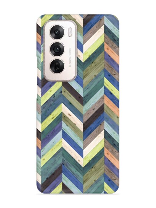 Chevron Random Color Snap Case for Oppo Reno 12 (5G)