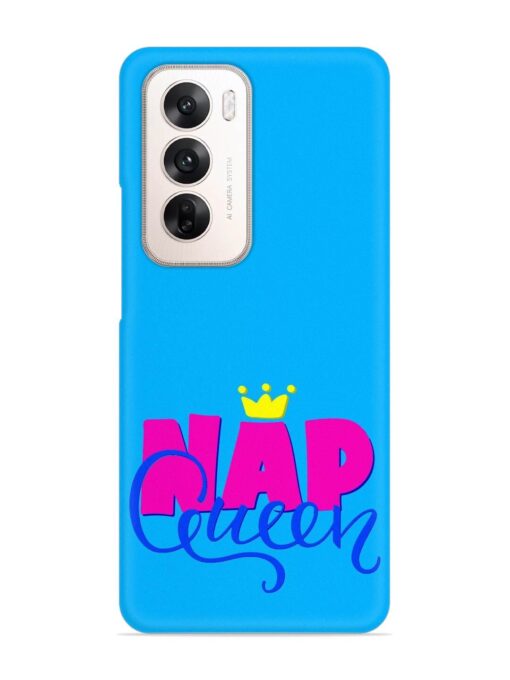 Nap Queen Quote Snap Case for Oppo Reno 12 (5G)