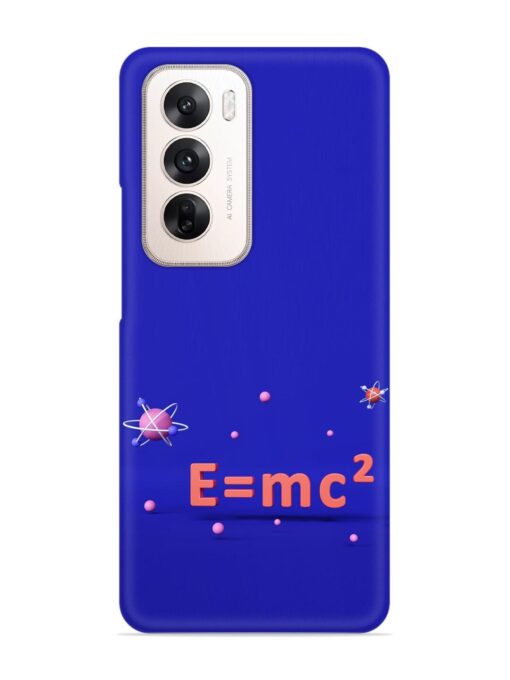 Formula Relativity Equation Snap Case for Oppo Reno 12 (5G)