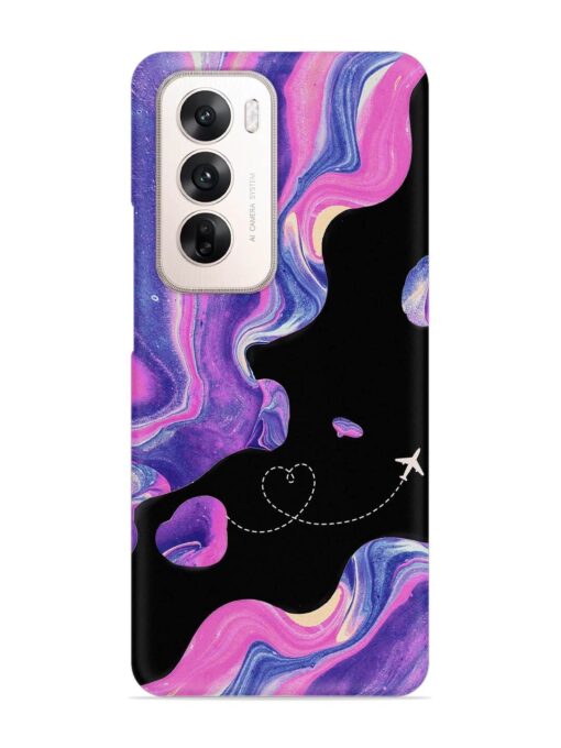 Glitter Art Snap Case for Oppo Reno 12 (5G)