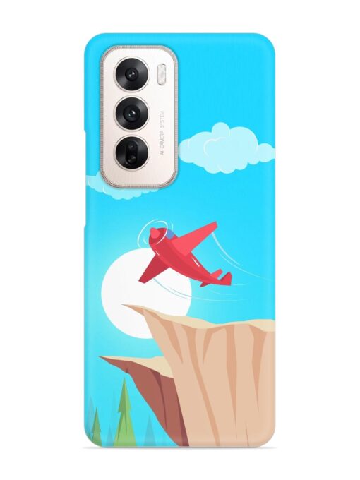 Small Planes In Flight Snap Case for Oppo Reno 12 (5G)