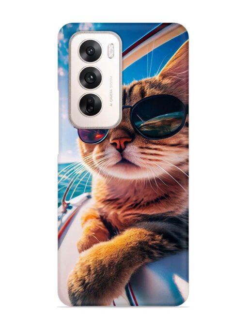 Cat In Style Snap Case for Oppo Reno 12 (5G)