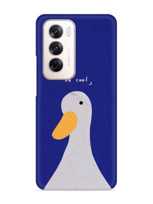 Be Cool Duck Snap Case for Oppo Reno 12 (5G)