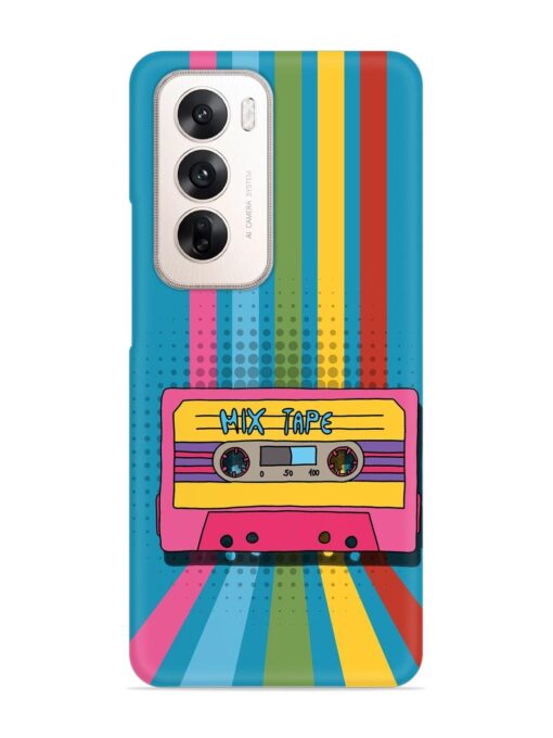 Mix Tape Vactor Snap Case for Oppo Reno 12 (5G)